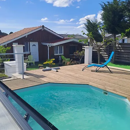 With Terrace Pool & Parking Audenge